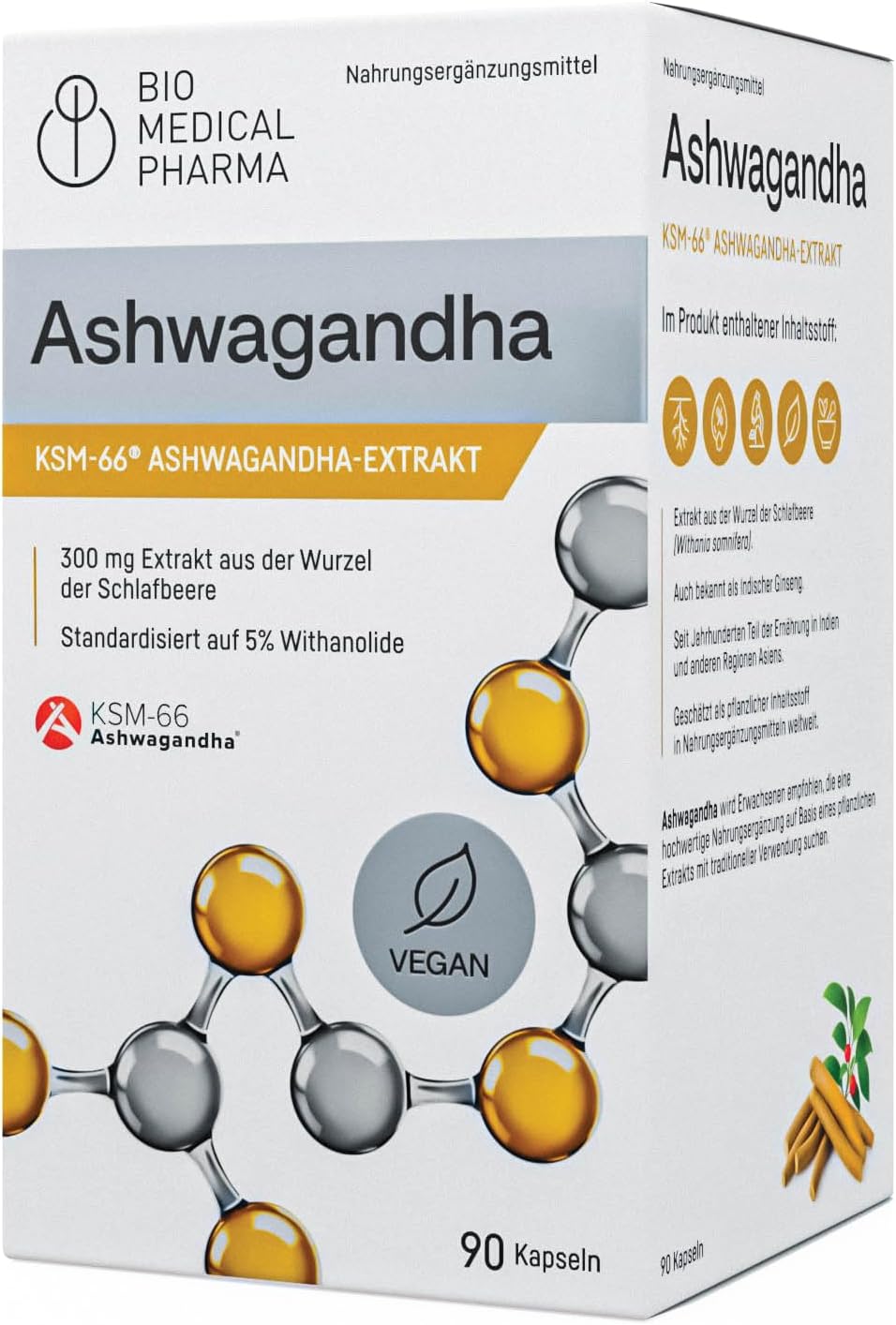 Ashwagandha KSM-66 for stress support