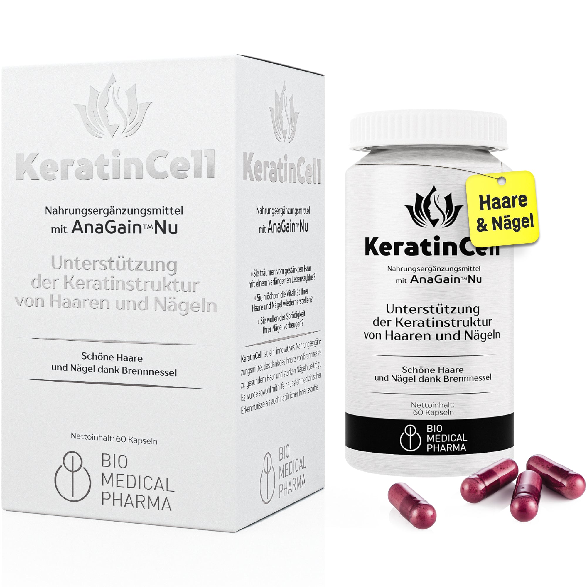 KeratinCell for hair support during stress recovery