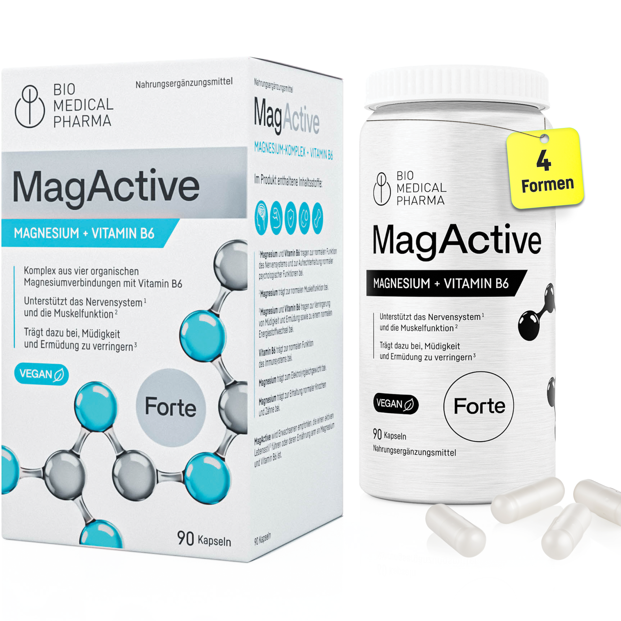 Bio Medical Pharma MagActive — magnesium complex with vitamin B6