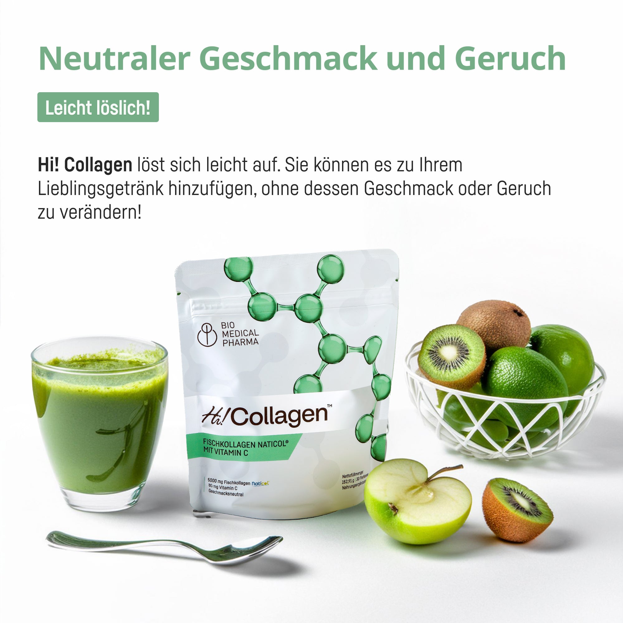 Bio Medical Pharma Marine Collagen Powder & Vitamin C – Hi! Collagen