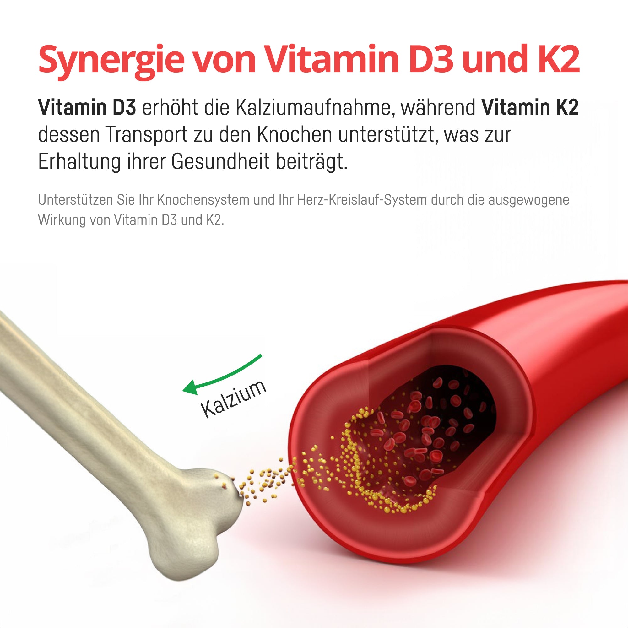 Bio Medical Pharma Vitamin D3 K2 MK-7 – Immune & Cardiovascular Health