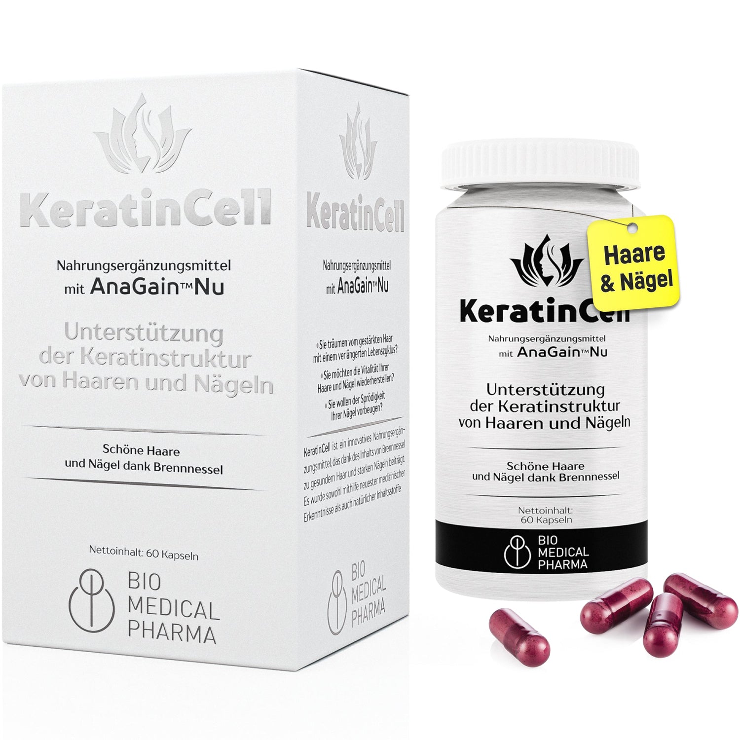 KeratinCell for hair support during stress recovery