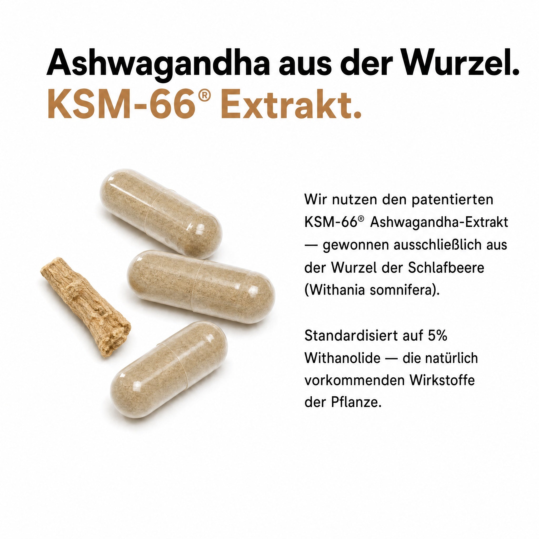 Bio Medical Pharma Ashwagandha KSM-66 Capsules – Root Extract & Withanolides