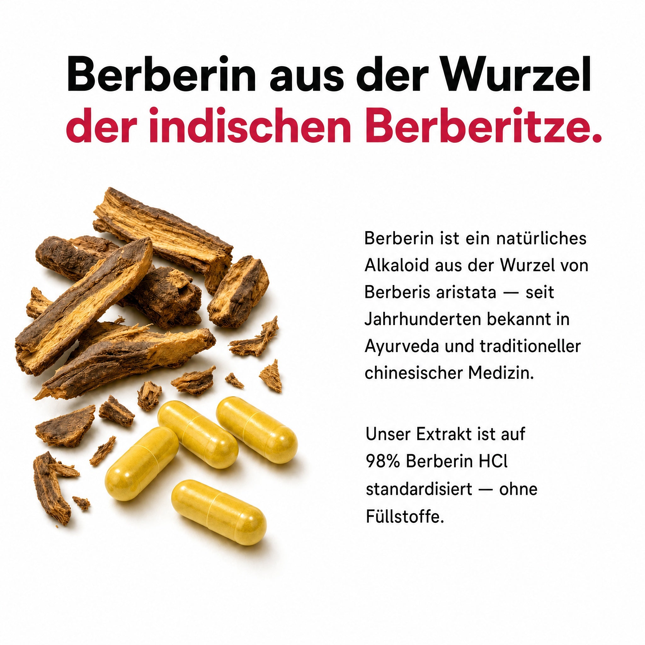 Bio Medical Pharma Berberine Capsules – Berberis Aristata Root Extract