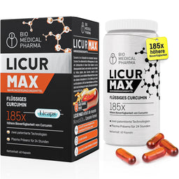 Bio Medical Pharma Liquid Curcumin Capsules – Licur Max 60