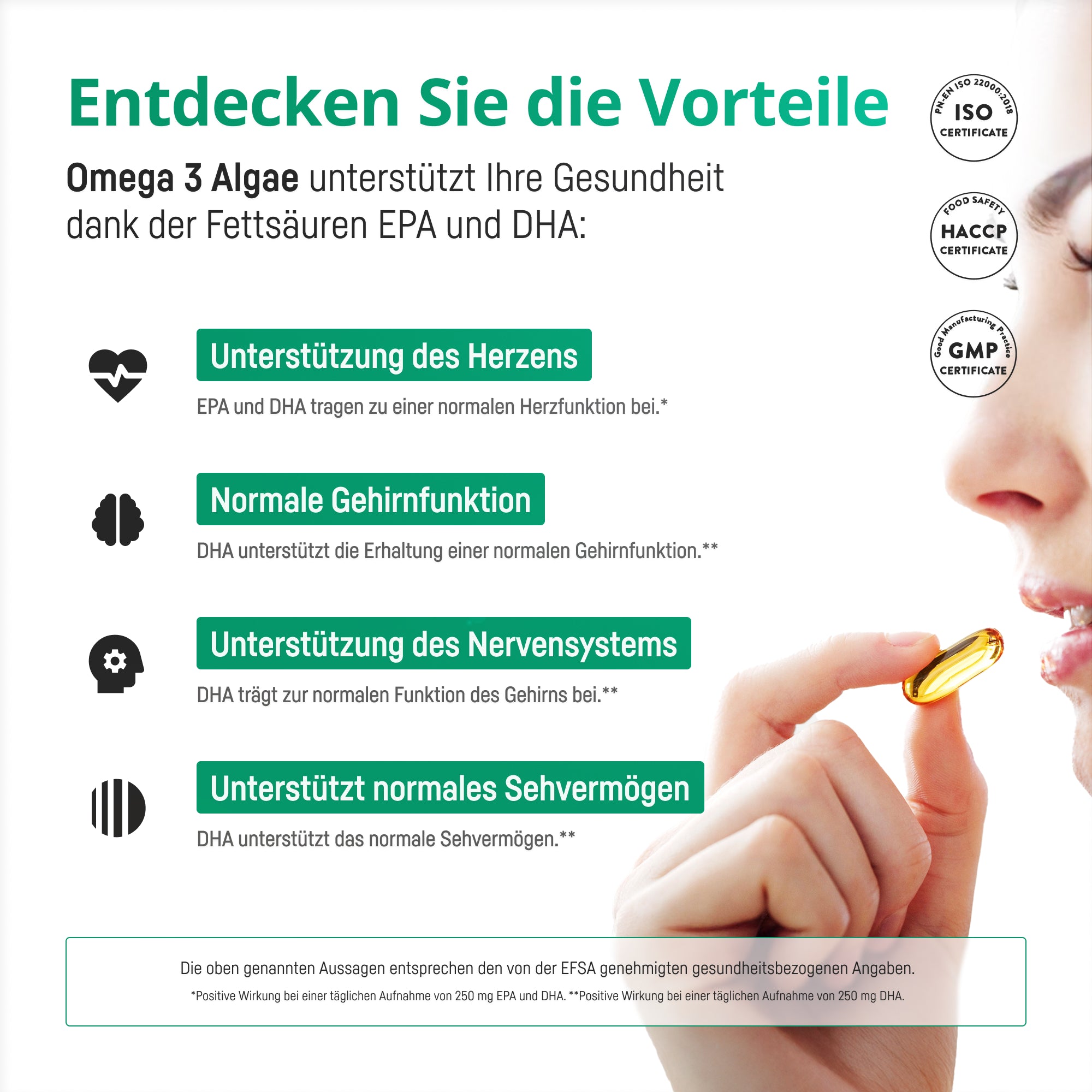 Bio Medical Pharma Omega-3 Algae Oil Capsules – life'sOMEGA